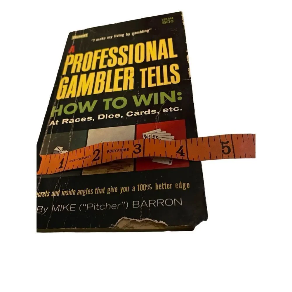 Professional Gambler Tells How To Win Paperback Book